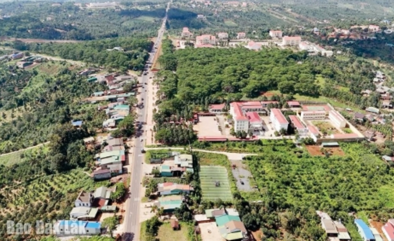 Khu đô thị tại Khu trung tâm hành chính Krông Búk 